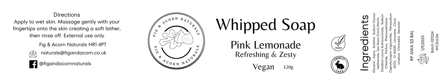 Whipped Soap 120g